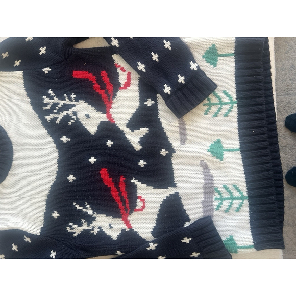 Skedouche Reindeer Christmas Sweater Step Brothers Style Unisex XL Holiday Knit - Picture 8 of 16